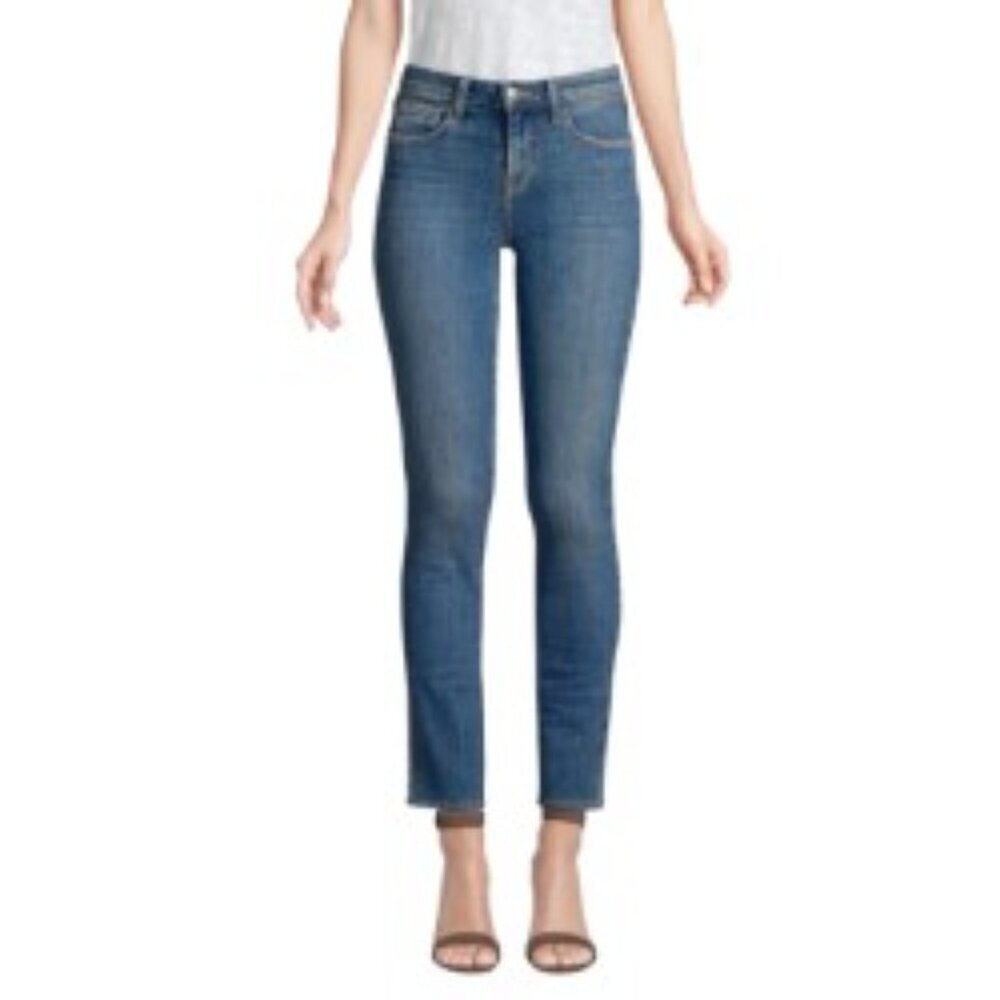 L'Agence Tilly Mid Rise Slim Straight Jeans 26